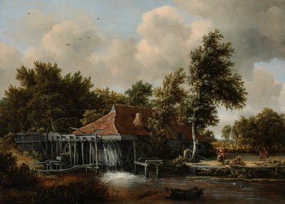 水車小屋 作： Meindert Hobbema